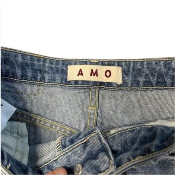 AMO Babe Trippin High-Rise Cropped Skinny Jeans Size 26 | Premium Designer Denim - Picture 7 of 11